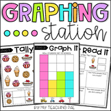 Data and Graphing Math Station