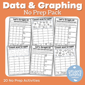 Preview of Data and Graphing No Prep Pack