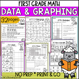 Data and Graphing First Grade Worksheets Activities Games 