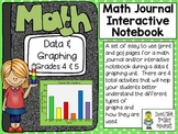 Data and Graphing (grades 4 & 5) ~ Math Interactive Notebo