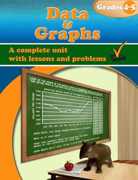 Preview of Data and Graphs — Grades 4-5 (Distance Learning)