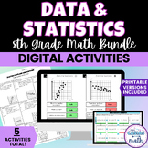 Data and Statistics Digital Activities and Worksheets BUND