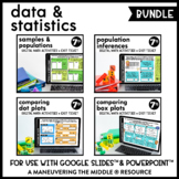 Data & Statistics Digital Math Activity Bundle | Samples &