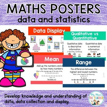 Preview of Data Analysis and Statistics Classroom Posters