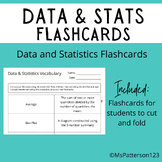 Data and Statistics Vocabulary Flashcards!