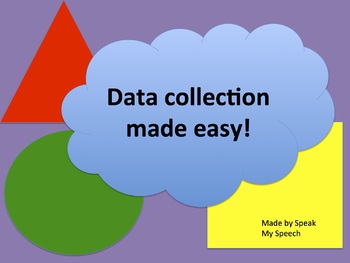 Preview of Data collection sheet made easy