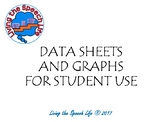 Data sheets and graphs for student use