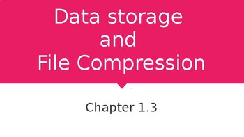 Preview of Data storage and file compression