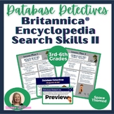 Database Detectives Britannica Encyclopedia Search Skills 