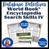 Database Detectives World Book Encyclopedia Search Skills 