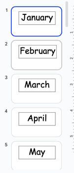 Preview of Date- Month, Day, and Year