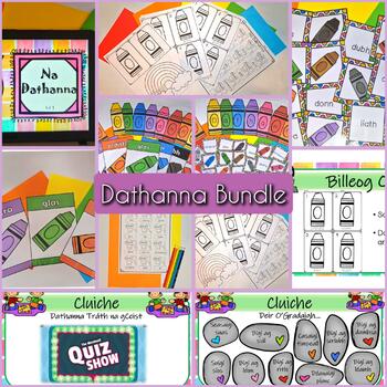 Preview of Dathanna Week of Lessons, Slides, worksheets, display and games