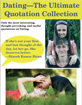 Preview of Dating-The Ultimate Quotation Collection