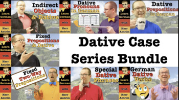 Preview of Dative Case Series Bargain Bundle