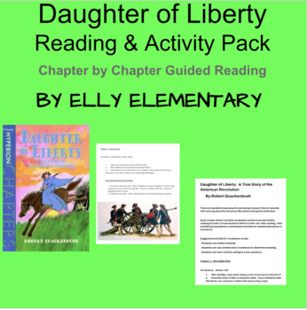 Preview of DAUGHTER OF LIBERTY by Robert Quackenbush: READING COMPREHENSION WITH ACTIVITIES