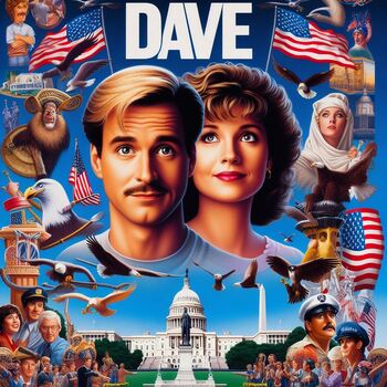 Preview of Dave (1993) Movie Viewing Guide: Summary/Vocabulary/Questions with KEY