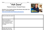 Dave Ramsey video clip viewing guide Financial Literacy an
