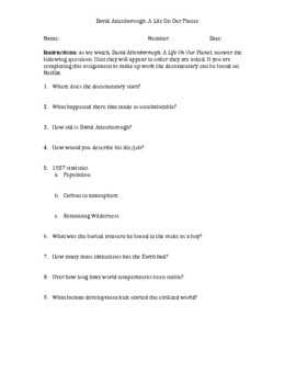 Documentary Worksheets Teaching Resources Teachers Pay Teachers