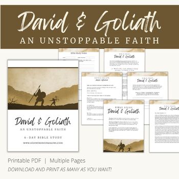 Preview of David & Goliath: An Unstoppable Faith Bible Study