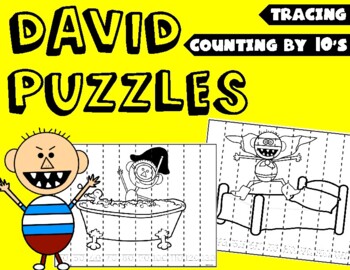 Preview of David Puzzles - Counting by 10's
