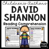 David Shannon Author and Illustrator Biography Reading Com