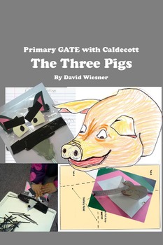 Preview of David Weisner's THE THREE PIGS - Primary GATE with Caldecott Books