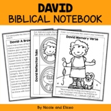 David and Goliath Bible Lessons Notebook