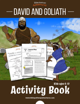 Preview of David and Goliath Activity Book