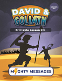David and Goliath Sunday School Lesson [Printable & No-Prep]