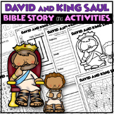 David and King Saul | Activities for Church or Sunday School
