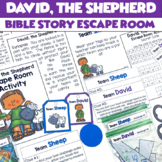 David the Shepherd Bible Lesson Escape Room Activity for C