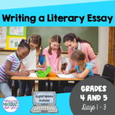 Teaching the Literary Essay | Days 1 to 3
