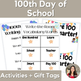 100th Day of School Activities and Centers