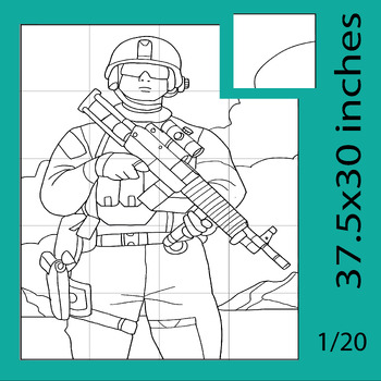 Day Happy Veterans coloring book Collaborative Poster Art Project