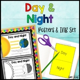 Day Night Posters and Interactive Notebook INB Set Anchor Chart