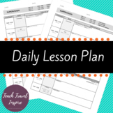 Day Plan Template