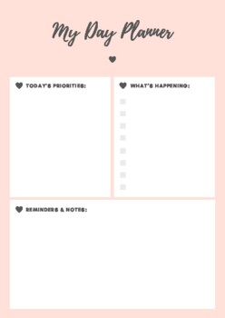 Preview of Day Planner Pack