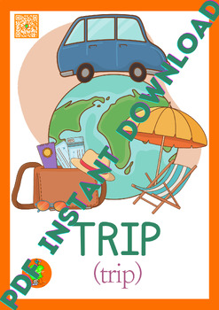 Preview of Day Trips / Flashcards / Vocabulary