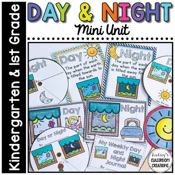Preview of Day and Night Activities- Graphic Organizers, Science Center
