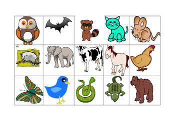 Preview of Day and Night Animal Sort