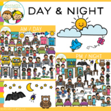 Day and Night Clip Art