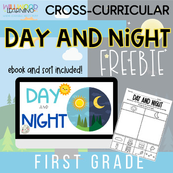 Preview of Day and Night | Digital Book and Sort | Freebie