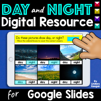Preview of Day and Night Digital Science Activities for Google Classroom 