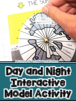 Day and Night Earth's Rotation Activity by Kate's Classroom Cafe