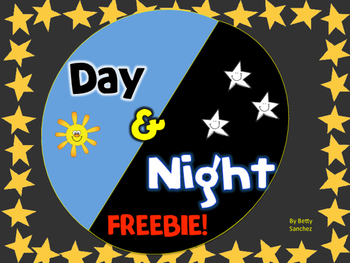Preview of Day and Night Sky Sort FREEBIE