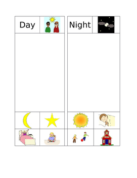Day and Night Sort by Super Special Heroes | Teachers Pay ...