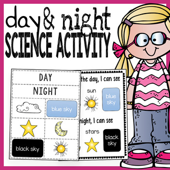 Preview of Day and Night Sorting Activity - Perfect for a Science Interactive Notebook!