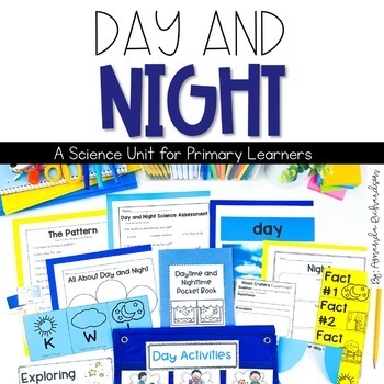 Preview of Day and Night Unit: Activities, Sort, Experiment, and More!