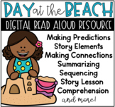 Day at the Beach Digital Reading Resource for Google Class