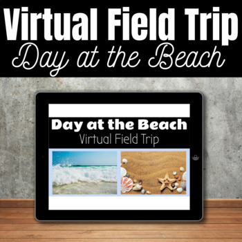 Preview of Day at the Beach Virtual Field Trip! Interactive Google Slides Activity